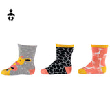 Pack 3 Pares Meias Algodão para Bebé Trendy