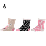 Pack 3 Pares Meias Algodão para Bebé Trendy
