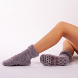 Meias em Lã Cardadas Antiderrapantes