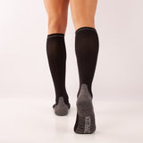 Pack 2 Pares Meias Compressão Gradual Desportiva Multi Vermelho