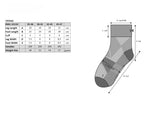 Pack 3 Pares Meias Desportivas de Compressão Cano Curto