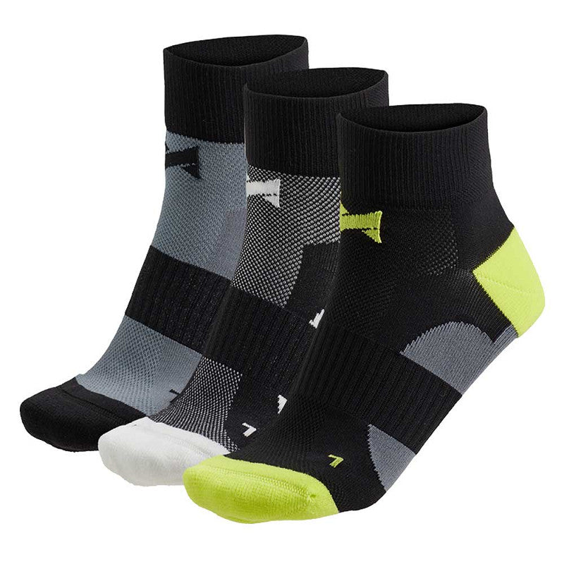 Pack 3 Pares Meias Cano Curto de Ciclismo/BTT