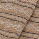 Meias Em Lambswool Jacquard