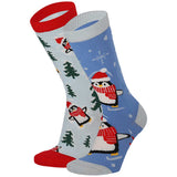 Pack de 2 Pares de Meias Divertidas de Natal para Mulher