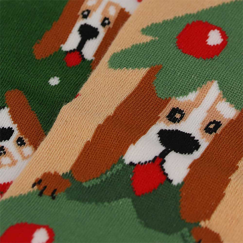 Pack de 2 Pares de Meias Divertidas de Natal para Mulher