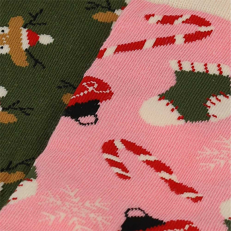 Bola de Natal com 2 Pares de Meias para Mulher