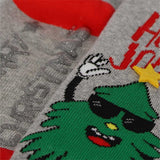 Meias de Natal Antiderrapante para Criança - "Holy Jolly"