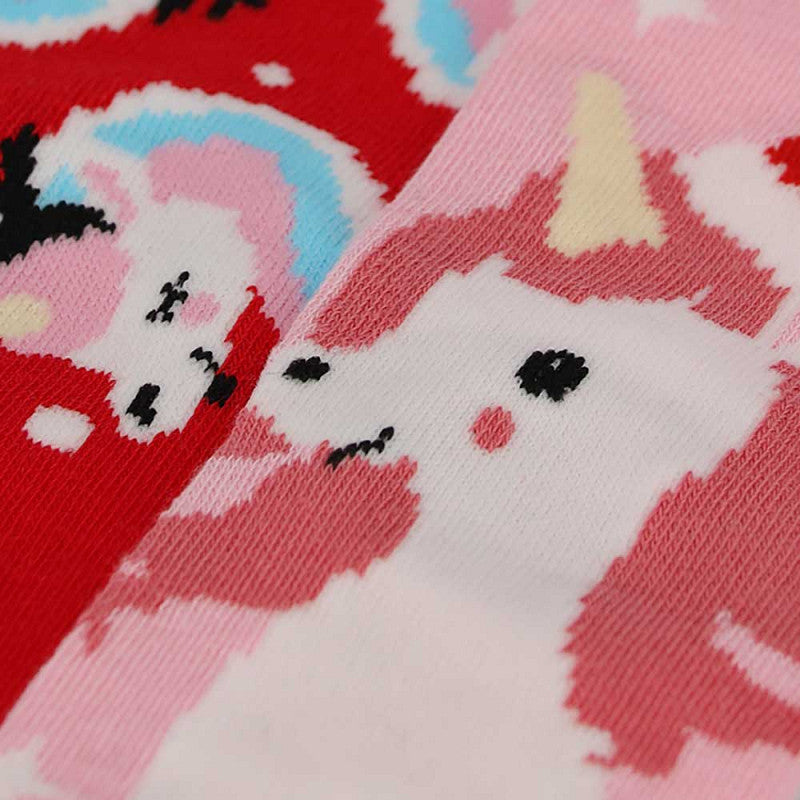 Pack de 2 Pares de Meias Divertidas de Natal para Criança