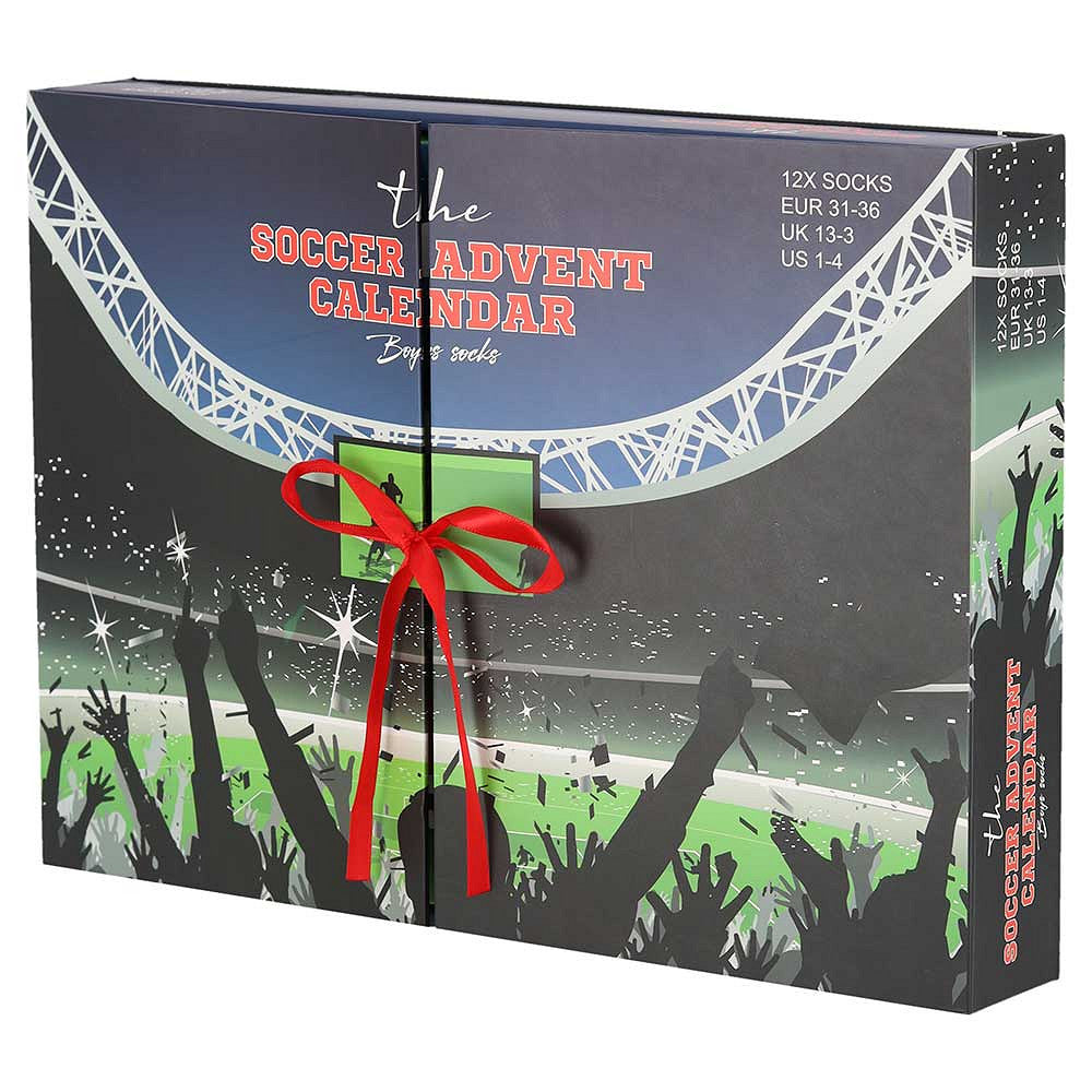 Calendário Advento de Natal - Futebol (12 pares)