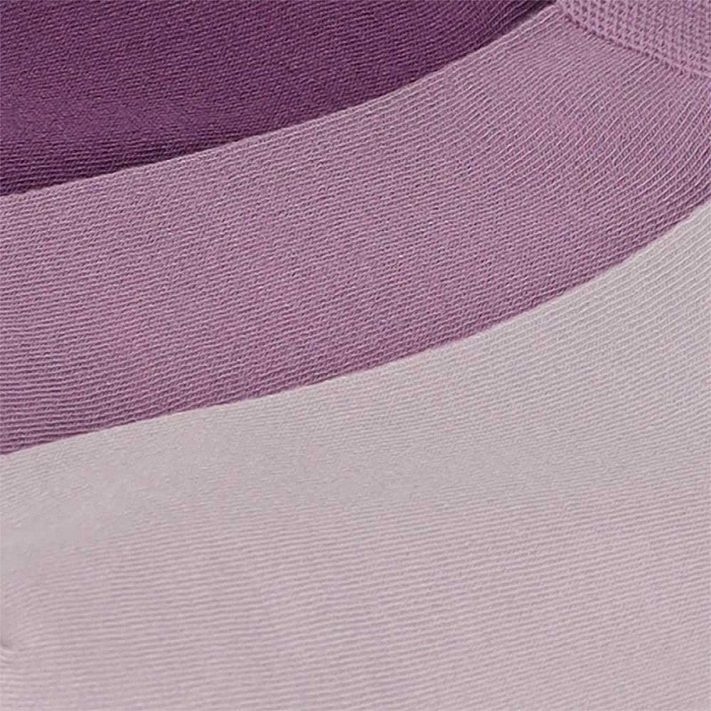 Meias Curtas “Silk Touch” ● Suavidade Extrema Bambu ● Pack 3 Pares ● Multi Lilás