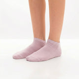 Meias Curtas “Silk Touch” ● Suavidade Extrema Bambu ● Pack 3 Pares ● Multi Lilás