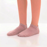 Meias Curtas “Silk Touch” ● Suavidade Extrema Bambu ● Pack 3 Pares ● Multi Rosa