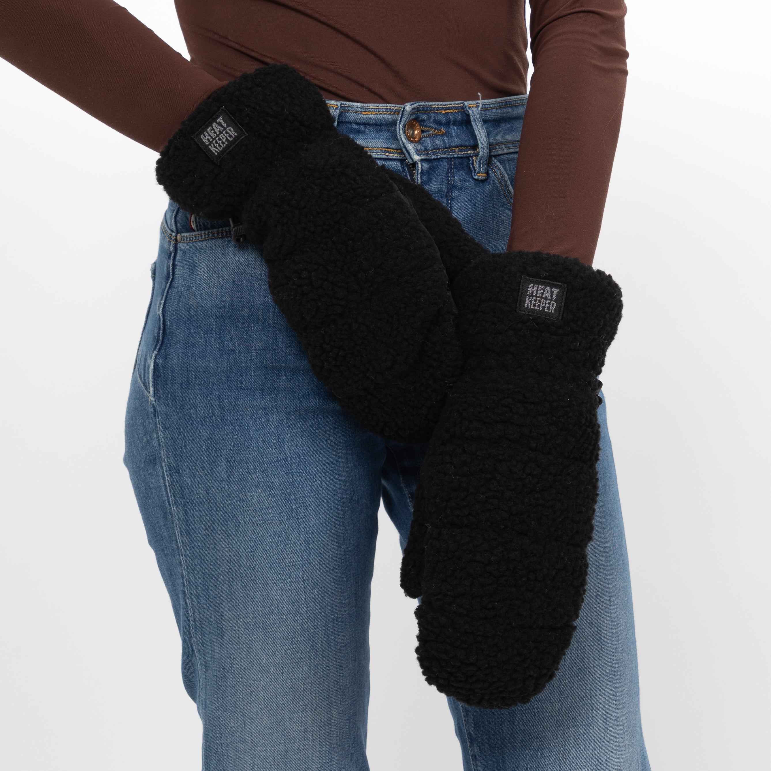 Luvas Térmicas e Ajustáveis da Heatkeeper - Preto