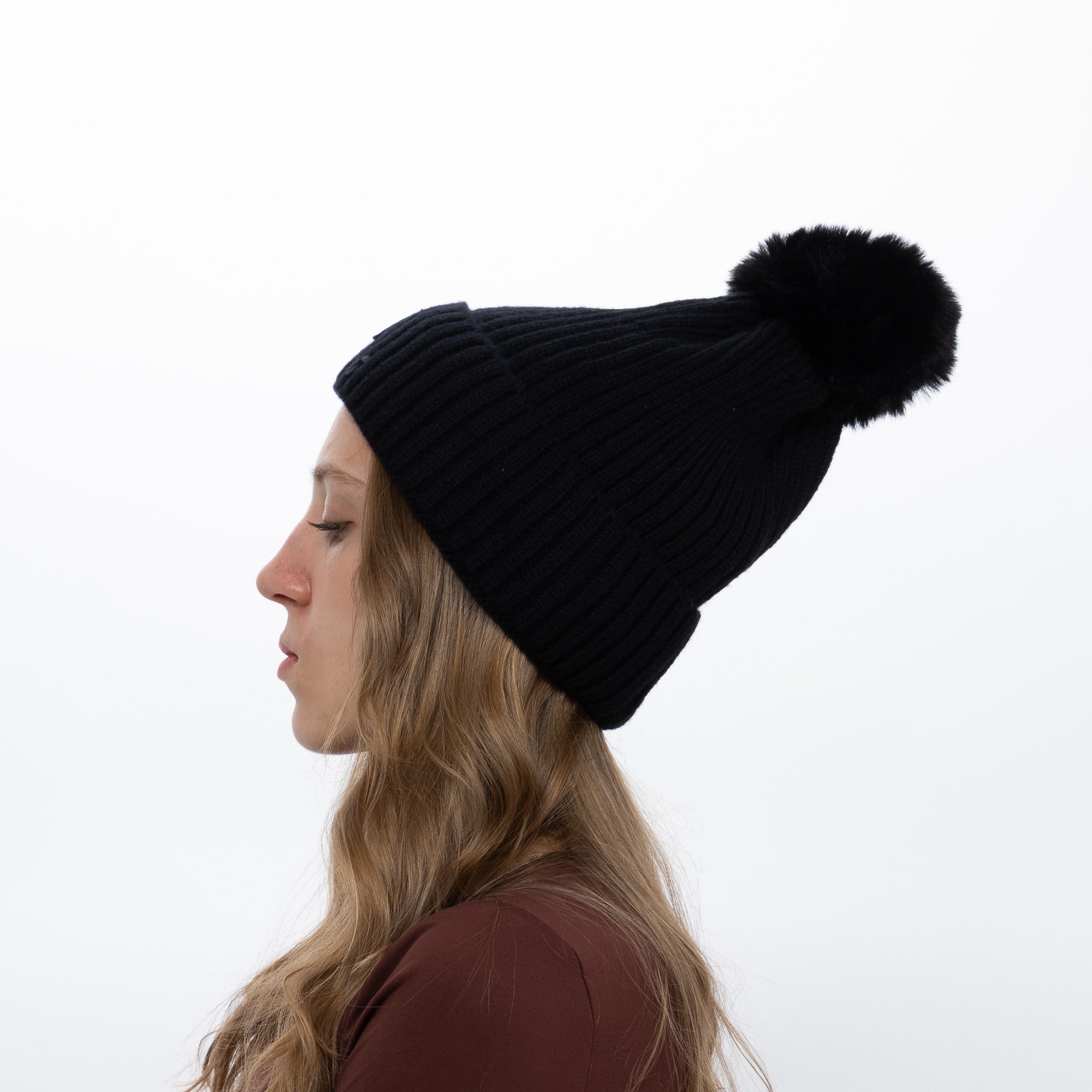 Gorro Térmico Heatkeeper com Pompom - Preto