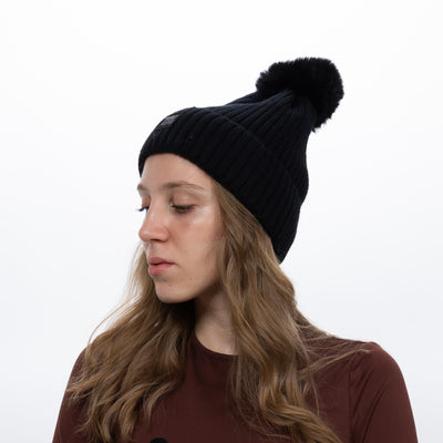 Gorro Térmico Heatkeeper com Pompom - Preto