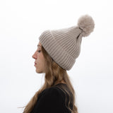 Gorro Térmico Heatkeeper Pompom - Bege