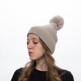 Gorro Térmico Heatkeeper Pompom - Bege