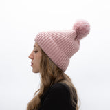 Gorro Térmico Heatkeeper Pompom - Rosa