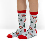 Pack de 2 Pares de Meias Divertidas de Natal para Mulher