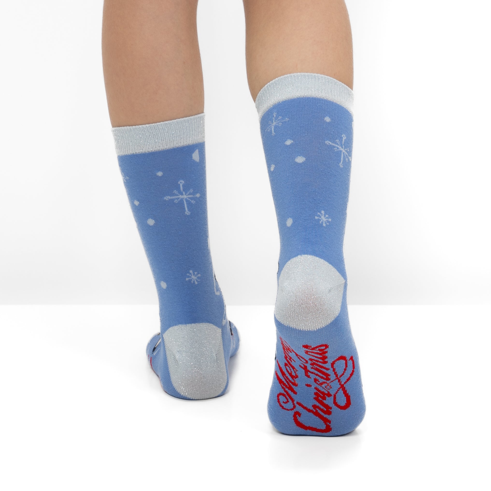 Pack de 2 Pares de Meias Divertidas de Natal para Mulher