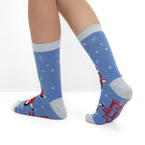 Pack de 2 Pares de Meias Divertidas de Natal para Mulher