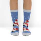 Pack de 2 Pares de Meias Divertidas de Natal para Mulher