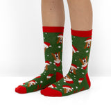 Pack de 2 Pares de Meias Divertidas de Natal para Mulher