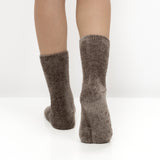 Pack 2 Pares Meias Antiderrapantes em Chenille - Multi Bege