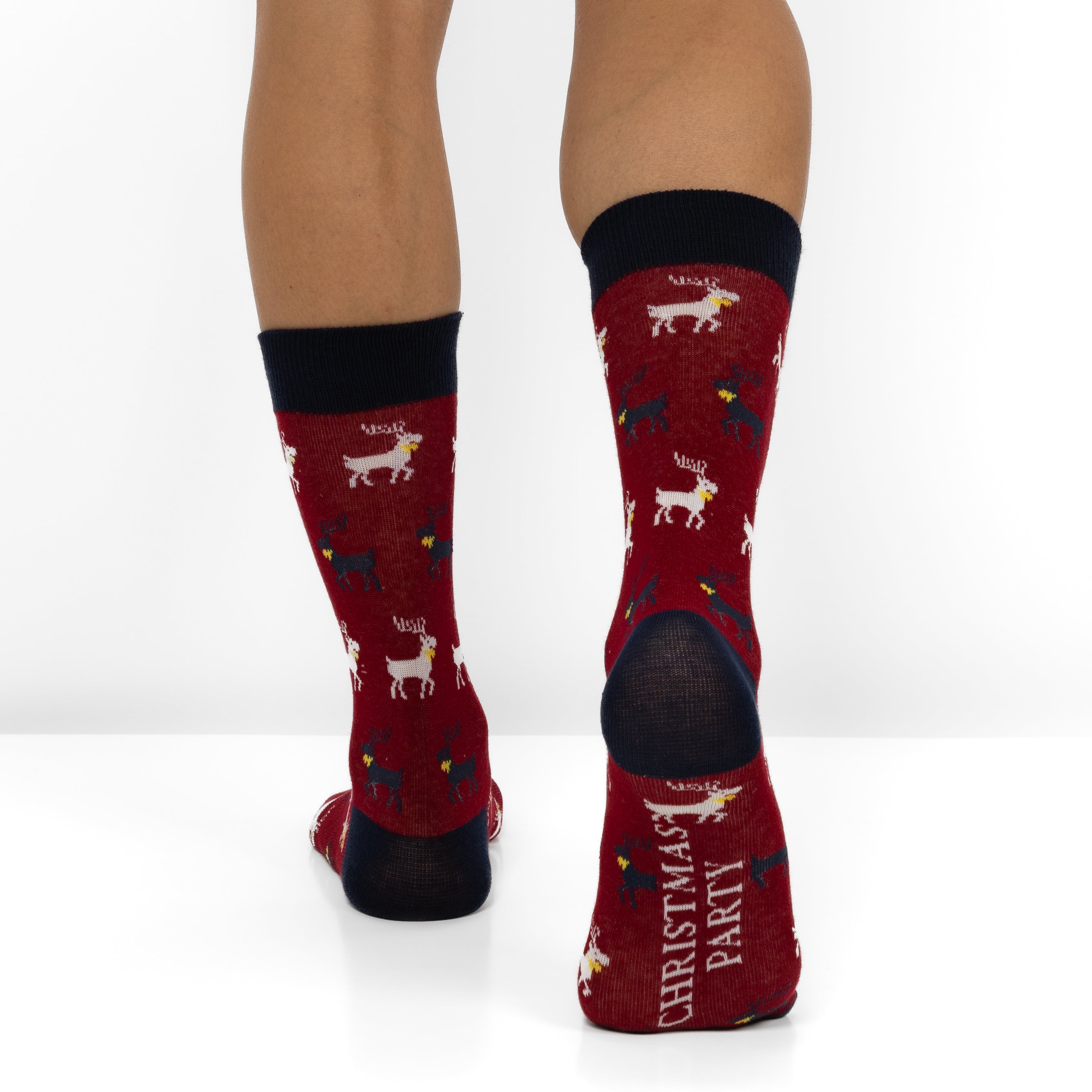 Caixa de Presente com 3 Pares de Meias Natal para Homem