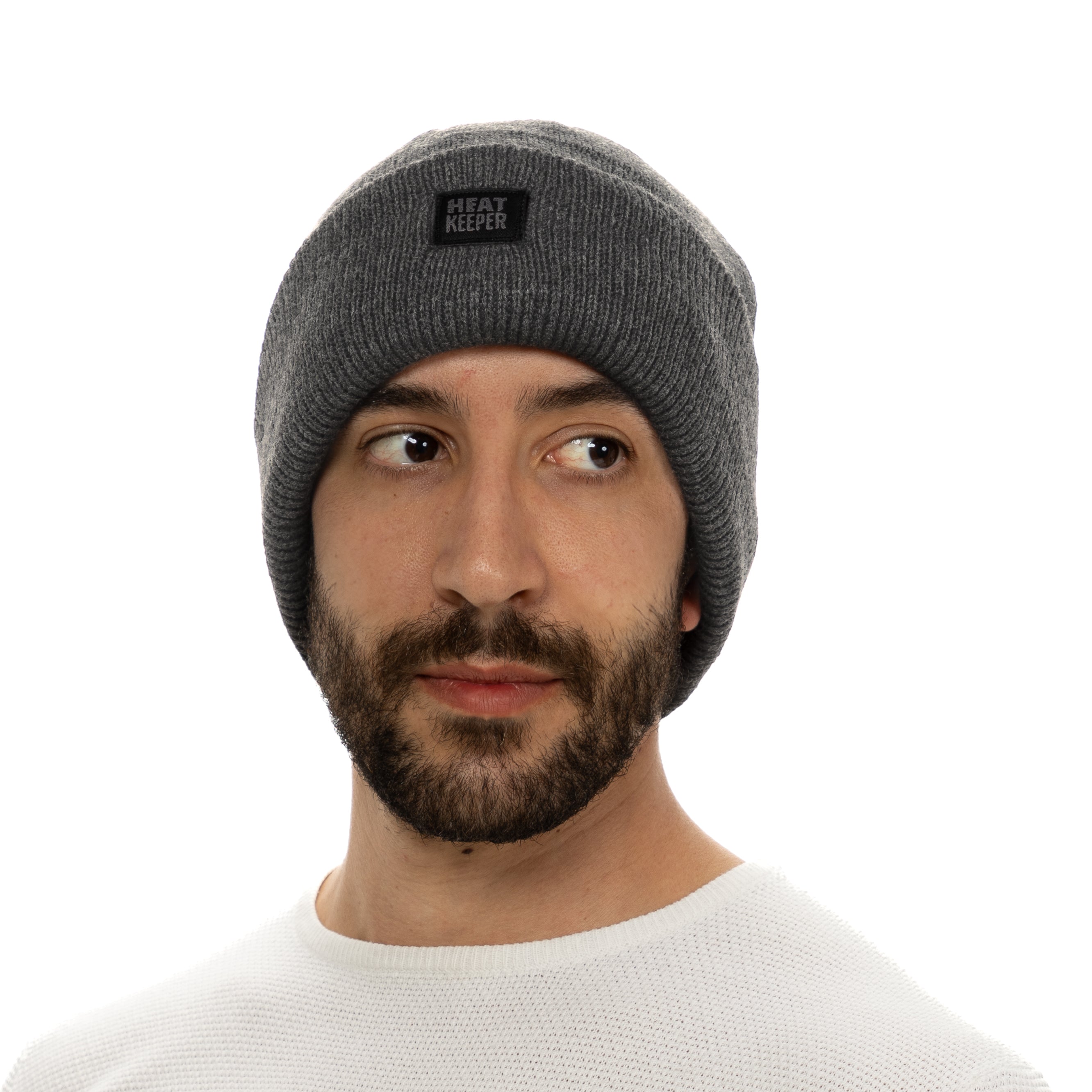 Gorro Térmico Heatkeeper Resistente Água e Vento - Cinza