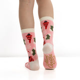 Bola de Natal com 2 Pares de Meias para Mulher