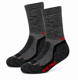 Pack 2 Pares Meias Técnicas Lã Merino Cinza