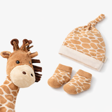 Kit Baby Shower • Primeiro Abraço • Girafa • 3 Pack