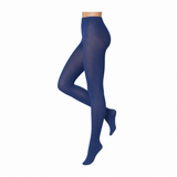 Collants Mulher “Party Skin” • Microfibra • 80 DEN • Azul