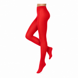 Collants Mulher “Party Skin” • Microfibra • 60 DEN • Vermelho