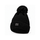 Gorro Térmico Heatkeeper TOG 1,9 com Pompom e Forro Polar • Preto