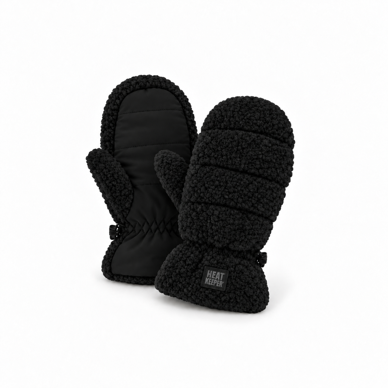 Luvas Térmicas Heatkeeper TOG 6,3 em Pelo Teddy • Preto