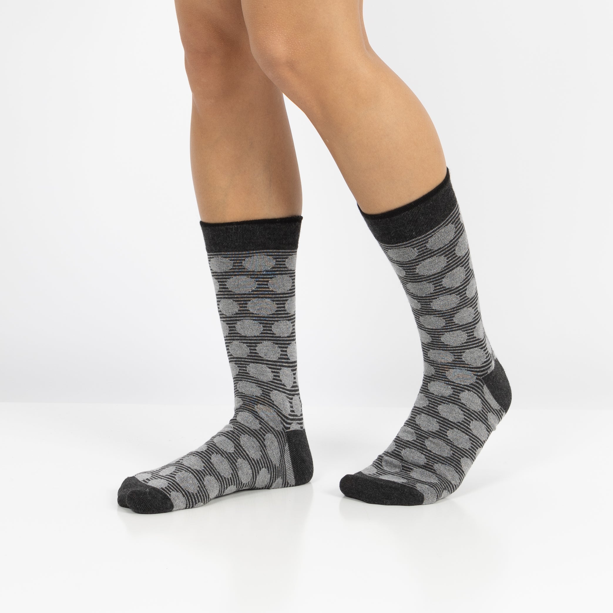 Pack 3 Pares de Meias casuais Trendy em Bambu