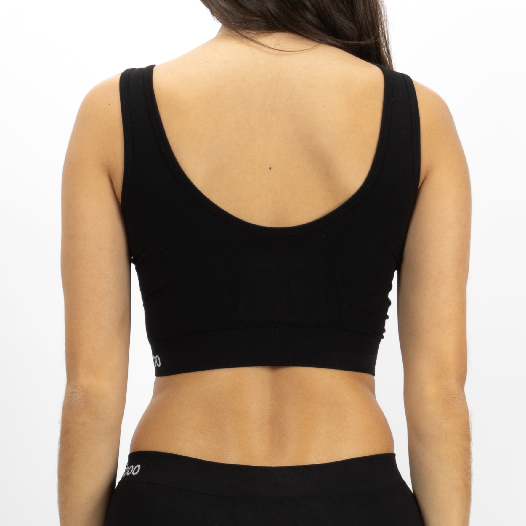 Pack 2 Tops almofadados sem costuras em Bambu