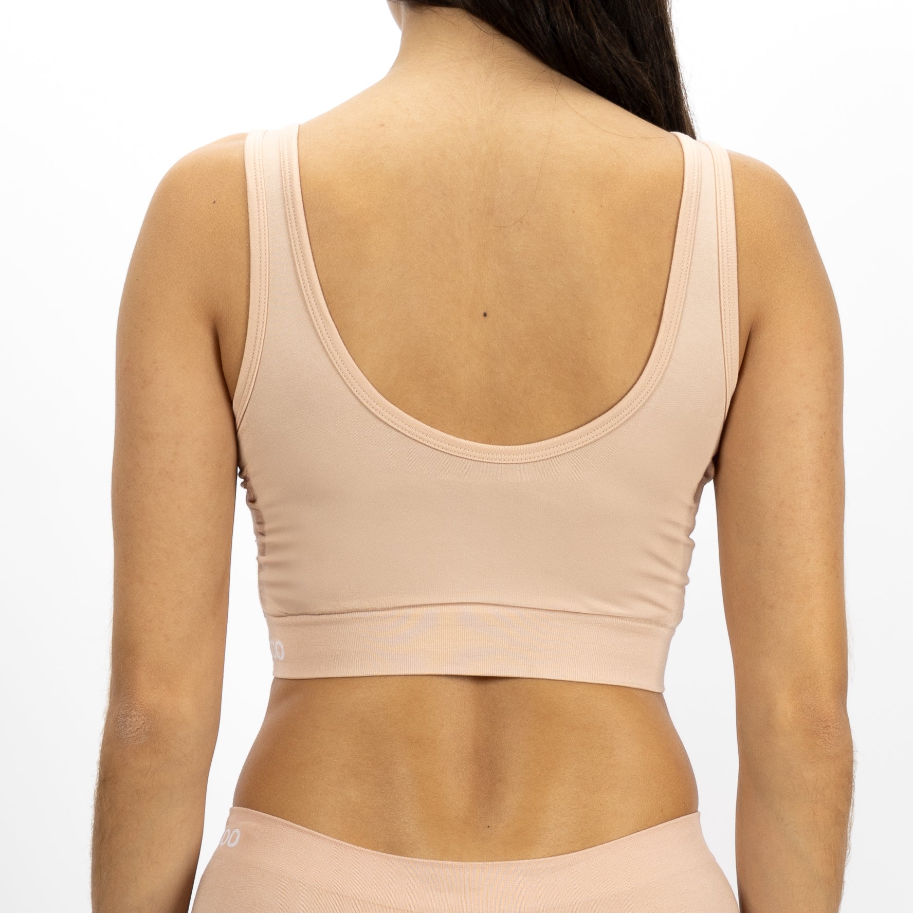 Pack 2 Tops almofadados sem costuras em Bambu