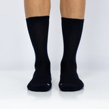 Meias com antiderrapante (grip), na cor azul, para desporto como o futebol ou futsal..