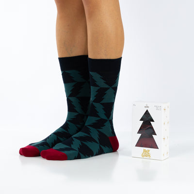 Pack 3 Pares Meias Natal Homem em Caixa Oferta