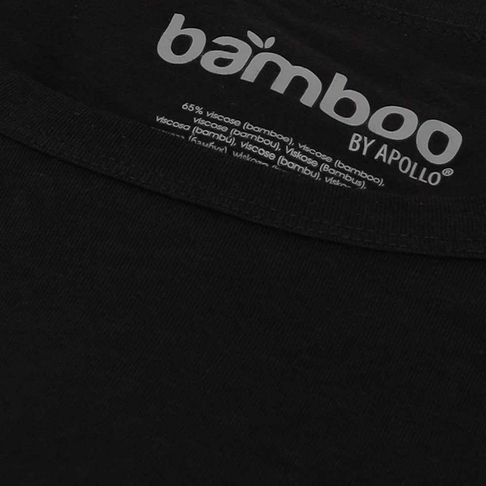 Pack 2 T-Shirts Em Fibra de BAMBU Lisas Preto