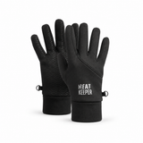 Luvas Térmicas Desportivas Heatkeeper TOG 2,8 com Palma Antiderrapante • Preto
