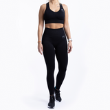 Pack Leggings + Top de Desporto Tecido Técnico