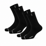 Meias “Elite Crew” • Conforto e Resistência • Algodão Superior • Pack 2 Pares • Preto