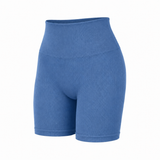 Calções Canelados • Conforto • Azul Denim