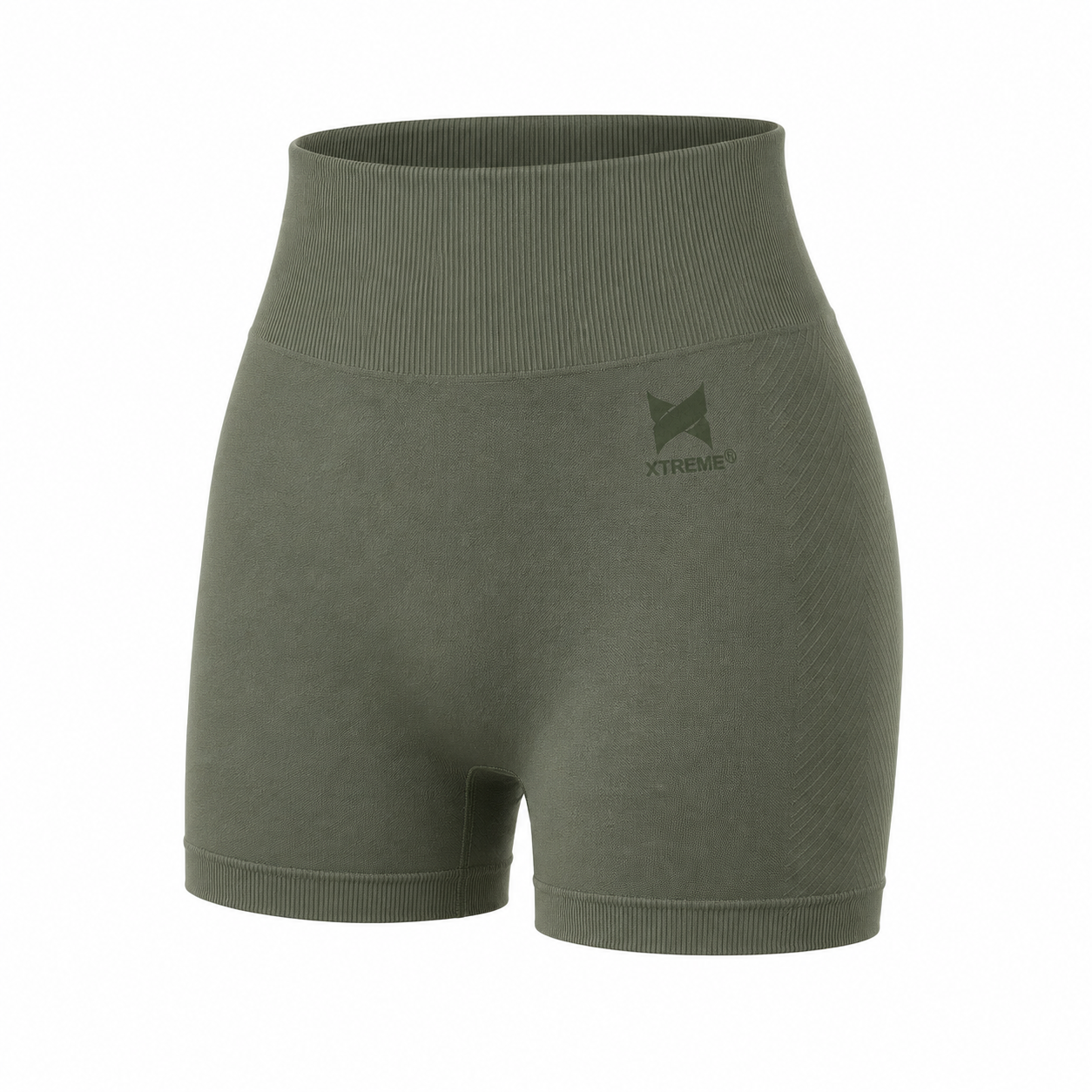 Calções Curtos Desporto • Conforto e efeito Modelador • Verde