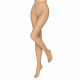 Collants “Fishnet” • Rede Fina • Bege