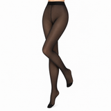 Collants “Satin” • Lisos com Toque Acetinado • Pack 2 • 20 DEN • Preto